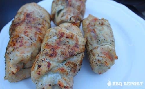 Browned chicken involtini