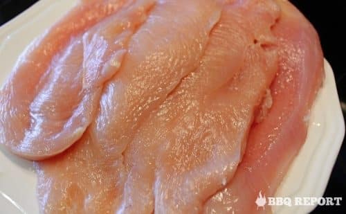Thin chicken breasts