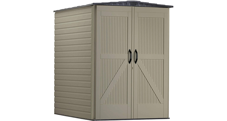 Rubbermaid Large Vertical Resin Storage Shed