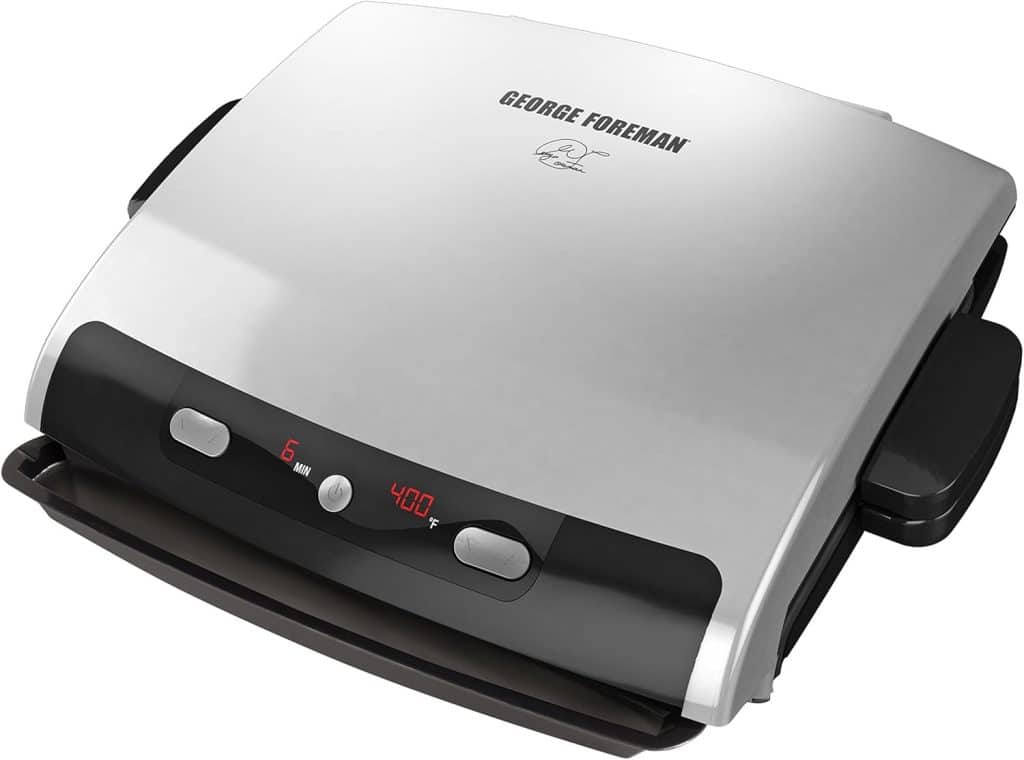 George Foreman 6-Serving Removable Plate Grill