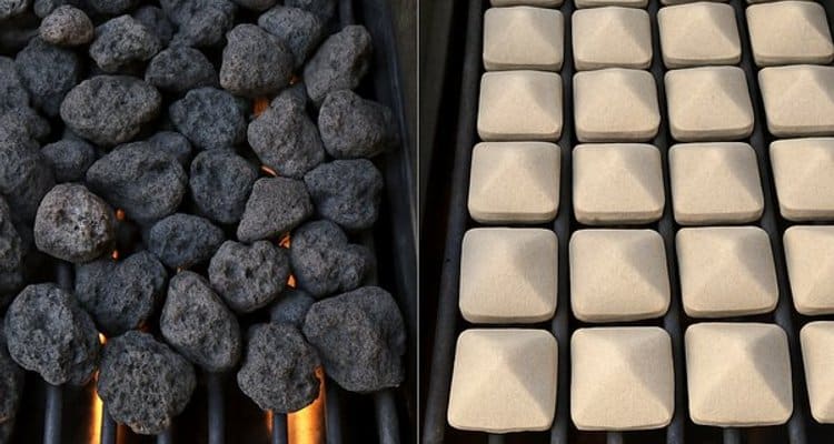 Lava Rocks vs Ceramic Briquettes: Gas Grill Guide