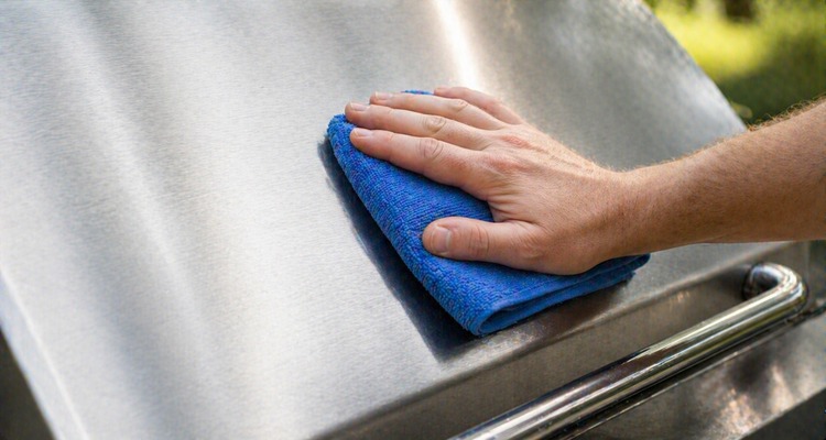 Top Grill Cleaning Cloths for Spotless Stainless Steel Lids