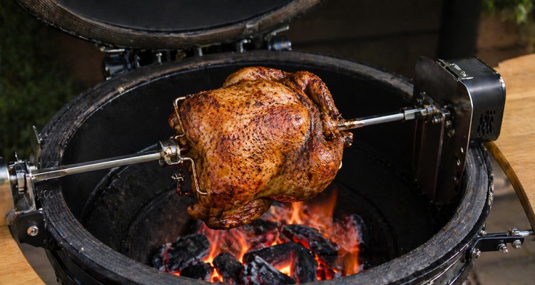Ultimate Kamado Rotisserie Guide: Perfect Spit-Roasted BBQ