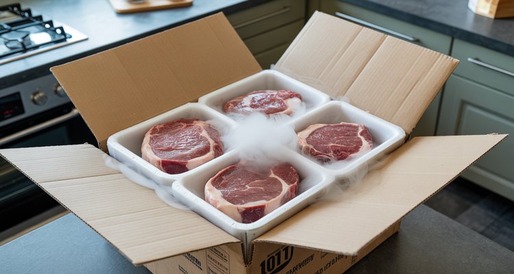 MEAT! premium meat subscription delivery box with vacuum-sealed cuts MEAT! premium meat subscription delivery box with vacuum-sealed cuts
