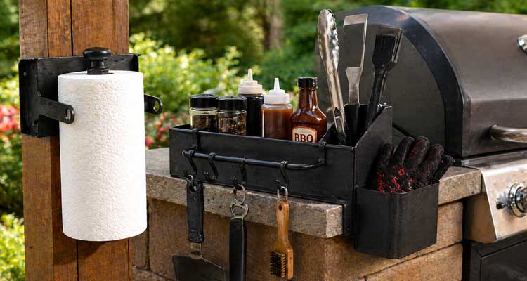 Keep Your Grill Station Tidy with These Paper Towel Holders